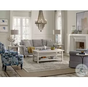 Grand Bay White Wayland Rectangular Occasional Table Set