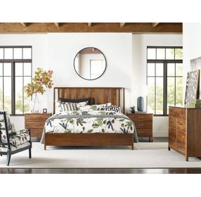 Ashburn Walnut Panel Bedroom Set