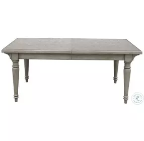 Jefferson Crest Bluff Grey Leg Extendable Dining Table