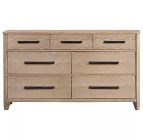 Breckenridge Medium Brown 7 Drawer Dresser