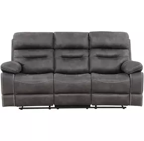 Rudger Gray Manual Reclining 83" Sofa