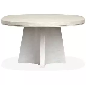 Lorelei Misty Cloud 72" Extendable Oval Dining Table