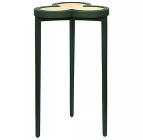 Dylan Matte Dark Green Lacquer Reversible Top Cigar Table