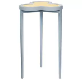 Dylan Matte Light Blue Lacquer Reversible Top Cigar Table