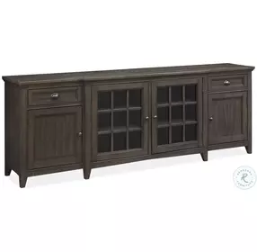 Ashbury Falls Graphite Wood 90" Console