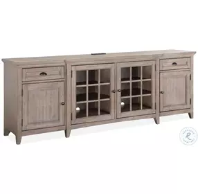 Ashton Grove Dovetail Grey Wood 90" Console