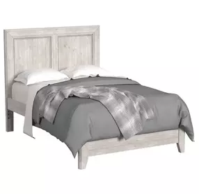 Carlson Washed Linen Full Panel Bed