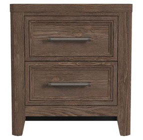 Carlson Harvest Brown 2 Drawer Nightstand