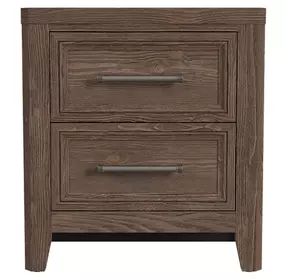 Carlson Harvest Brown 2 Drawer Nightstand