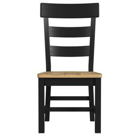 Hendricks Rustic Wheat and Raven Side Chair