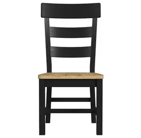 Hendricks Rustic Wheat and Raven Side Chair Set of 2