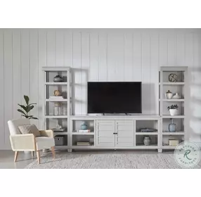 Reagan Dove 128" Entertainment Center