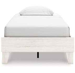 Socalle Light Natural Twin Platform Bed