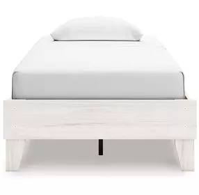 Socalle Light Natural Twin Platform Bed