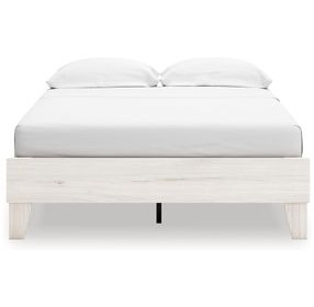 Socalle Light Natural Full Platform Bed