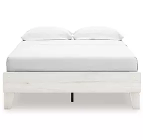 Socalle Light Natural Full Platform Bed