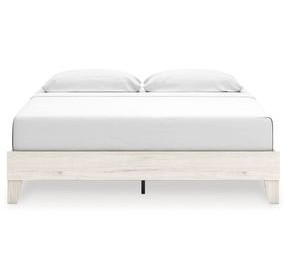 Socalle Light Natural King Platform Bed