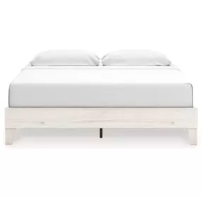Socalle Light Natural King Platform Bed