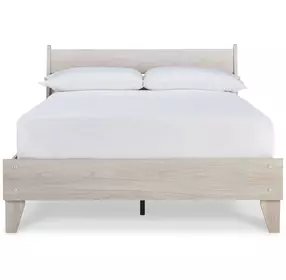 Socalle Natural Full Platform Bed