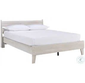 Socalle Natural King Panel Platform Bed