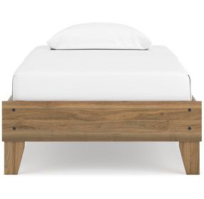 Deanlow Honey Twin Platform Bed