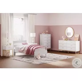 Socalle Two tone Youth Platform Bedroom Set