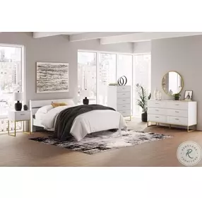 Socalle Two tone Platform Bedroom Set