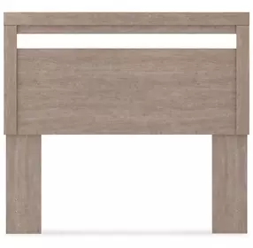 Flannia Warm Gray Full Panel Headboard