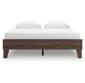 Calverson Mocha Queen Platform Bed