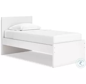 Onita White Twin Panel Bed