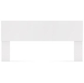 Onita White King Panel Headboard