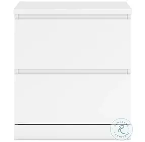 Onita White Nightstand