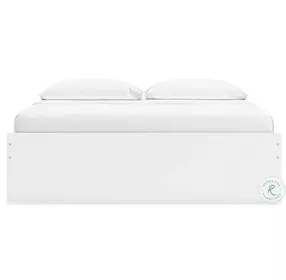 Onita White King Platform Bed