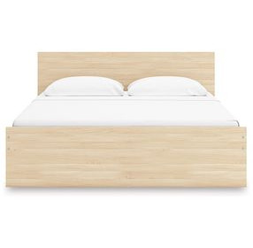 Onita Natural Queen Panel Platform Bed