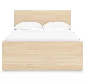 Onita Natural Full Panel Platform Bed