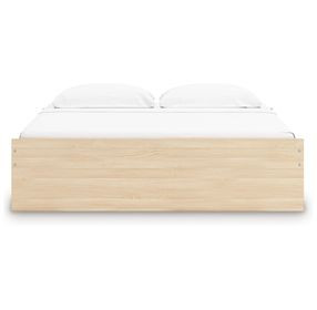 Onita Natural King Platform Bed