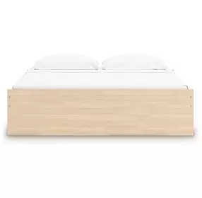 Onita Natural King Platform Bed