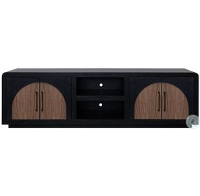 Eclipse Clove And Natural Walnut 92" TV Stand