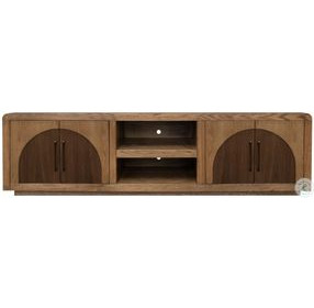 Eclipse Bourbon And Walnut 92" TV Stand