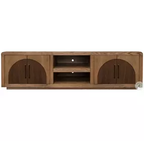 Eclipse Bourbon And Walnut 92" TV Stand