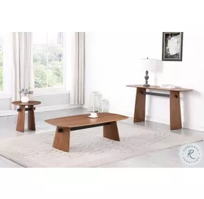 Eden Walnut Occasional Table Set