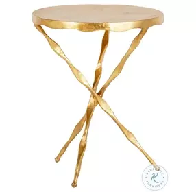 Edgar Royale Leaf Side Table