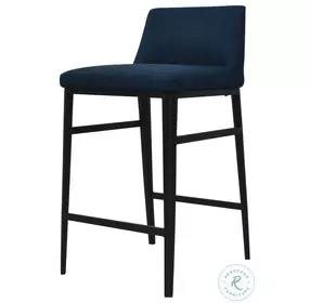 Baron Blue Counter Height Stool