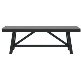 Eleanor Black Dining Bench