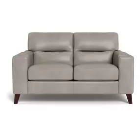 Elwyn Stone Leather 64" Loveseat