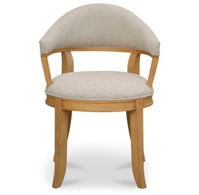 Carlos Taupe Upholstered Dining Chair