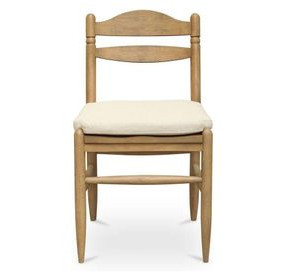 Tate Beige Upholstered Dining Chair Set of 2