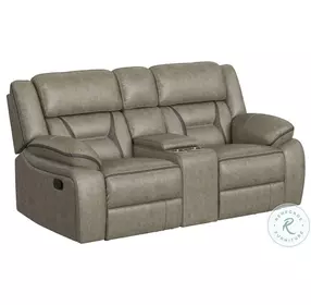 Kaoru Grey Reclining Loveseat