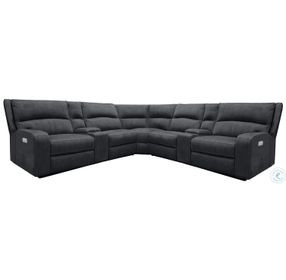 Nova Slate 7 Piece Modular Power Reclining Sectional