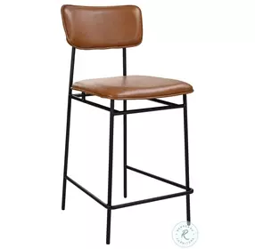Sailor Brown Counter Height Stool